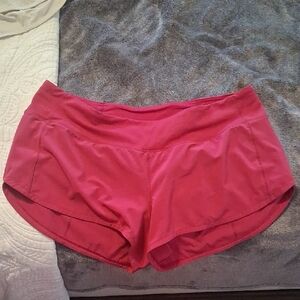 lululemon athletica Women's Hot Pink Athletic Shorts